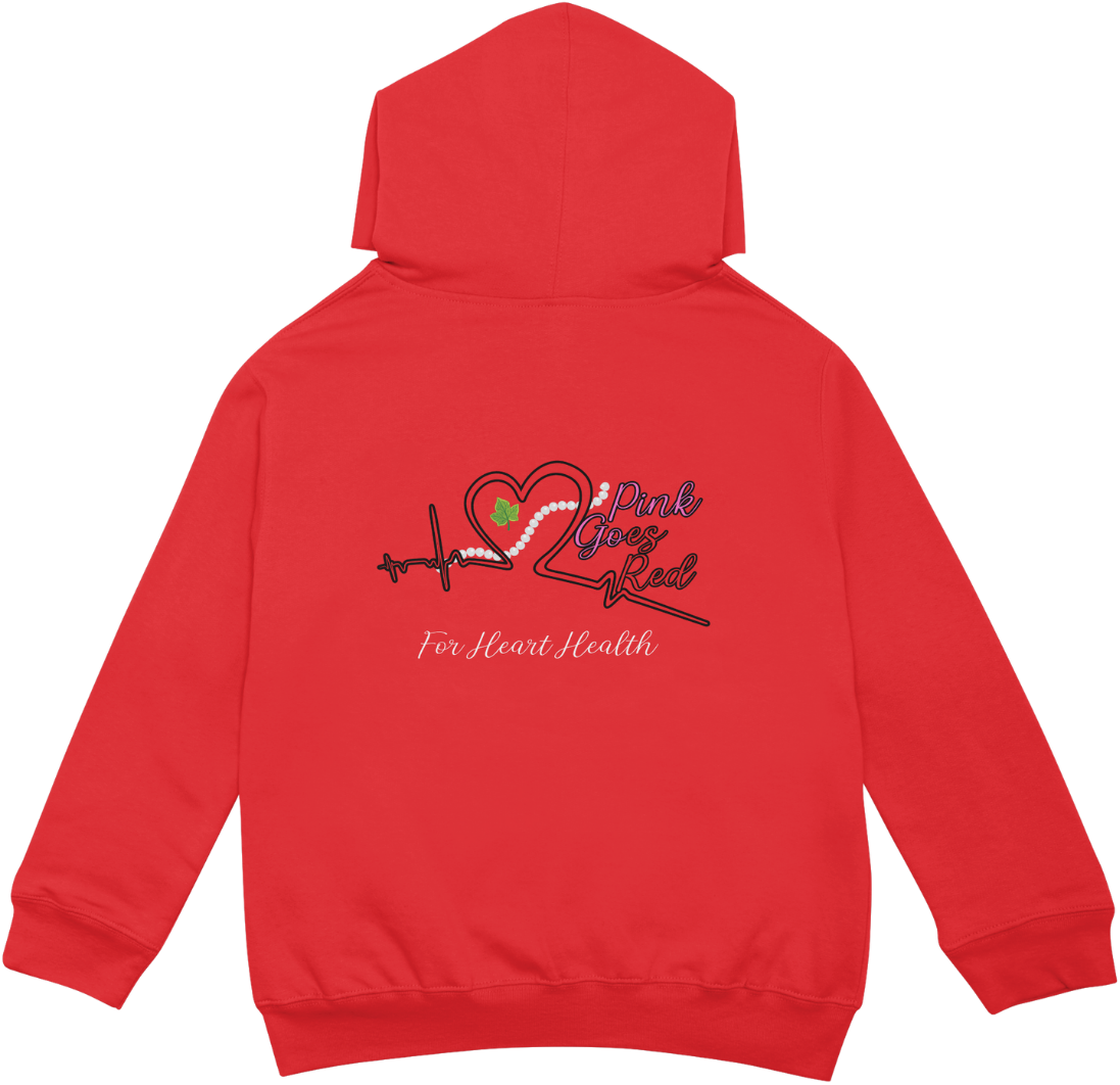 Pink Goes Red Hoodie