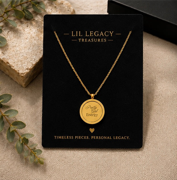 Legacy Luxe Pretty Girl Energy Pendant Necklace
