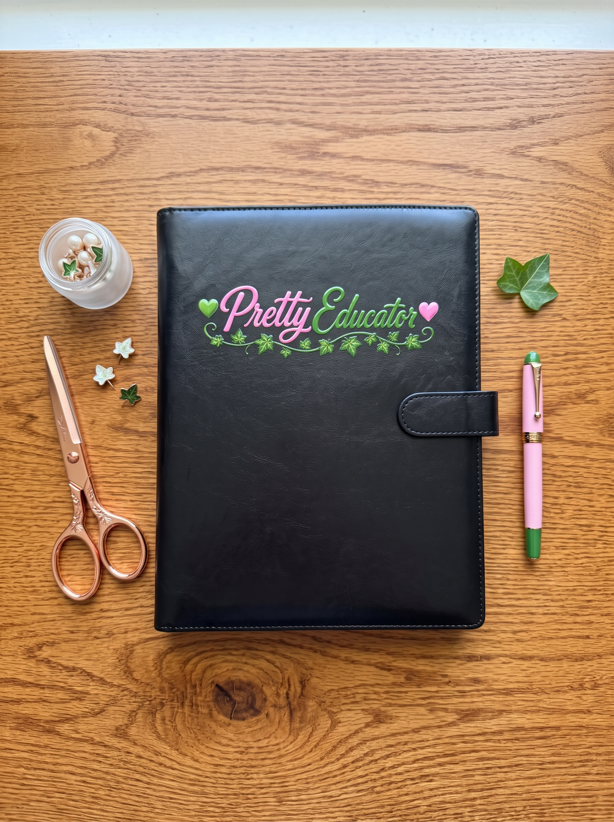 Custom Professional Padfolio | Raised 3D Personalization