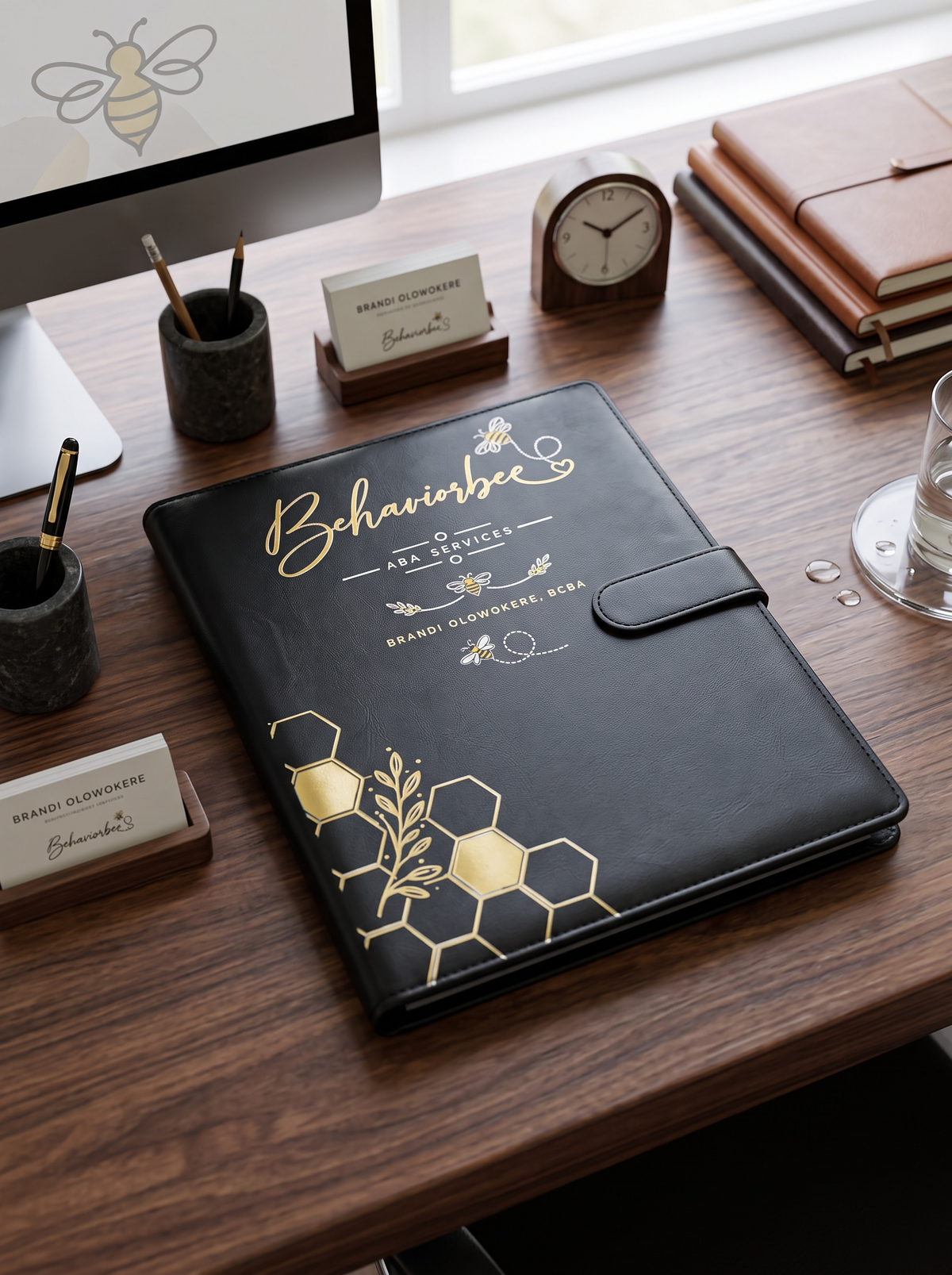 Custom Professional Padfolio | Raised 3D Personalization