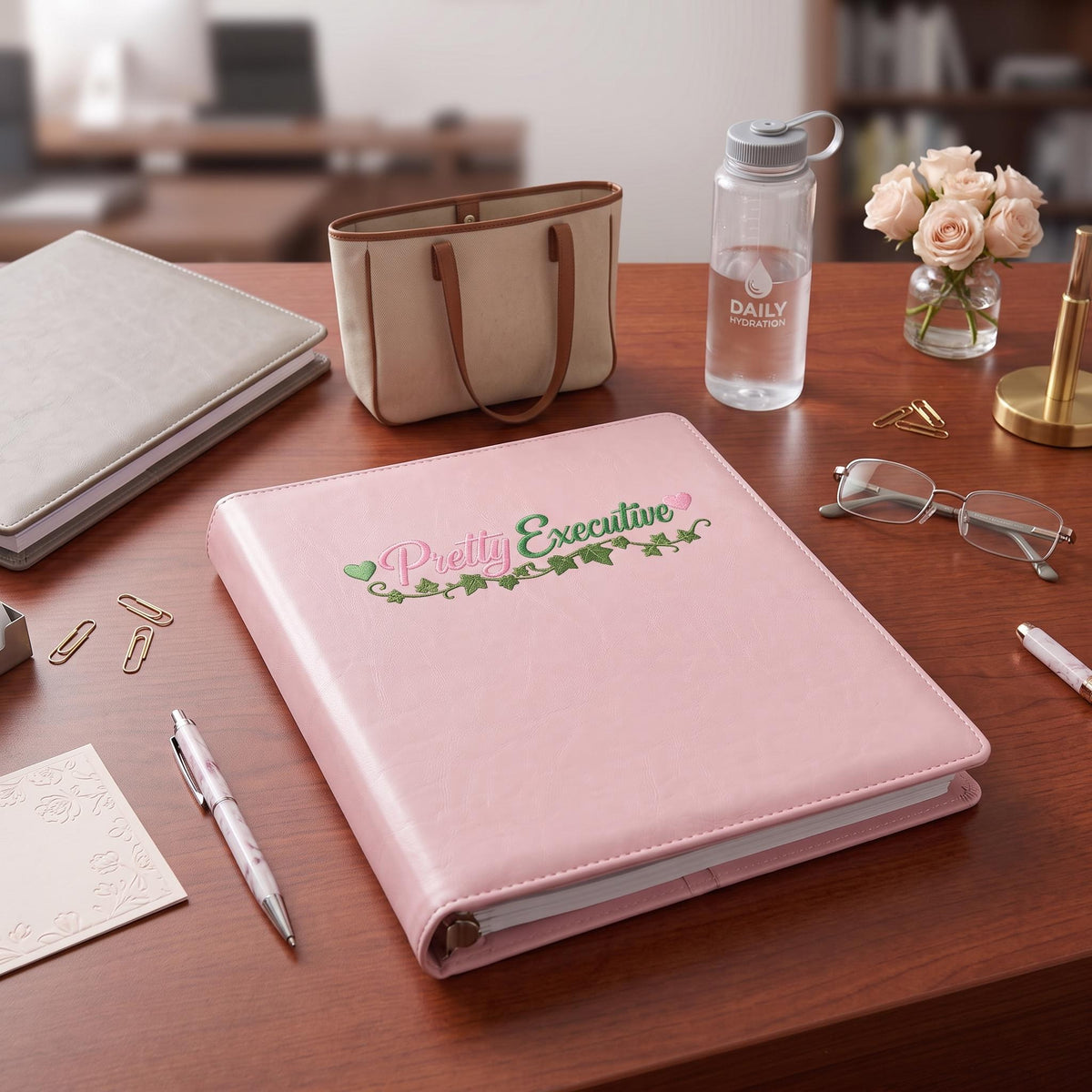 Custom Professional Padfolio | Raised 3D Personalization