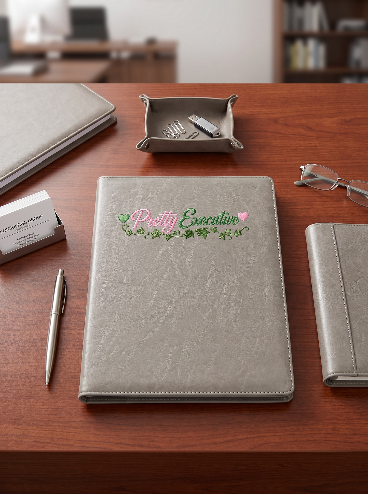 Custom Professional Padfolio | Raised 3D Personalization