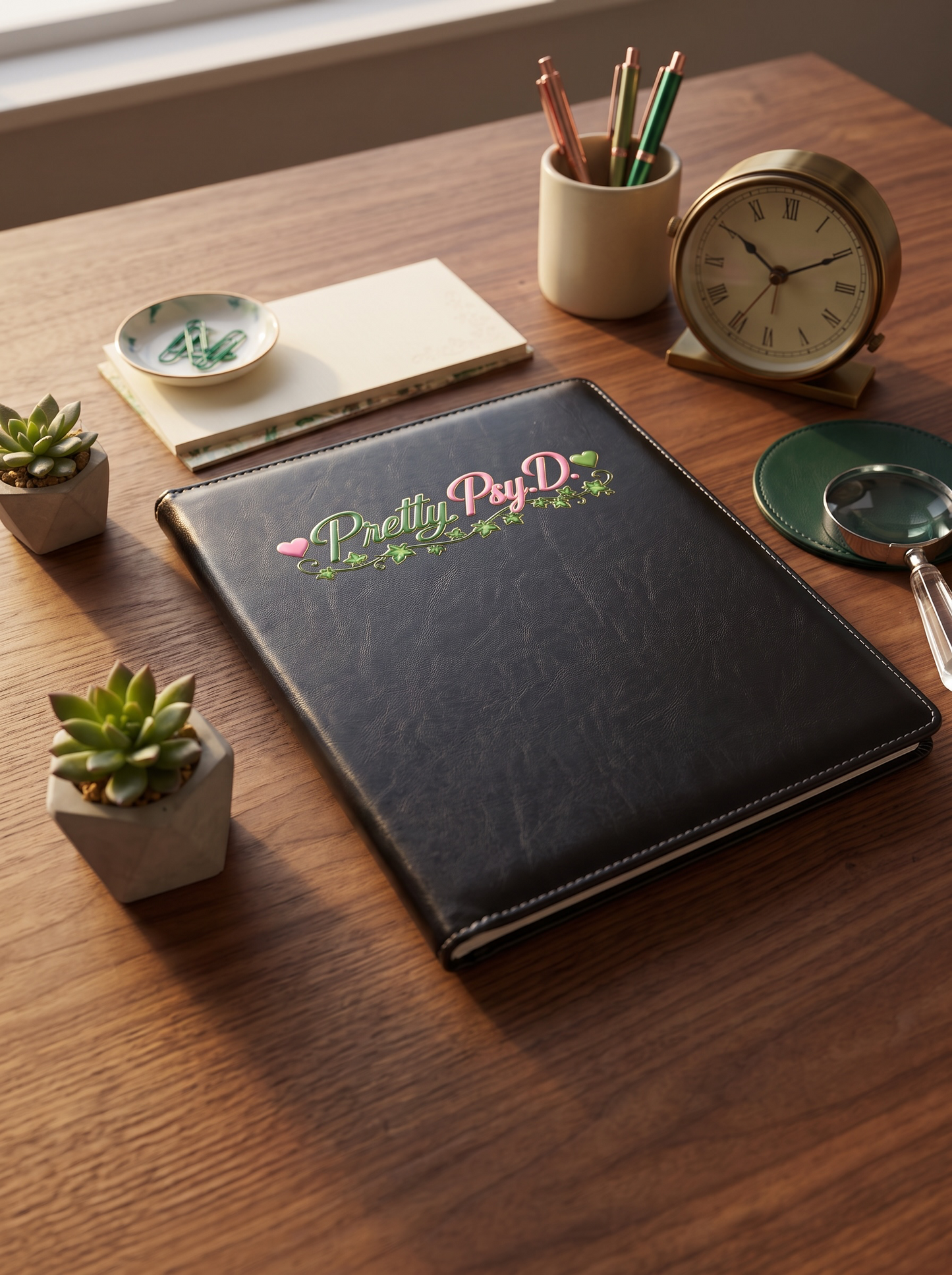 Custom Professional Padfolio | Raised 3D Personalization