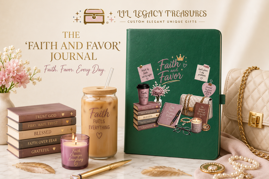 Faith and Favor Journal | Faith-Based Gift for Women