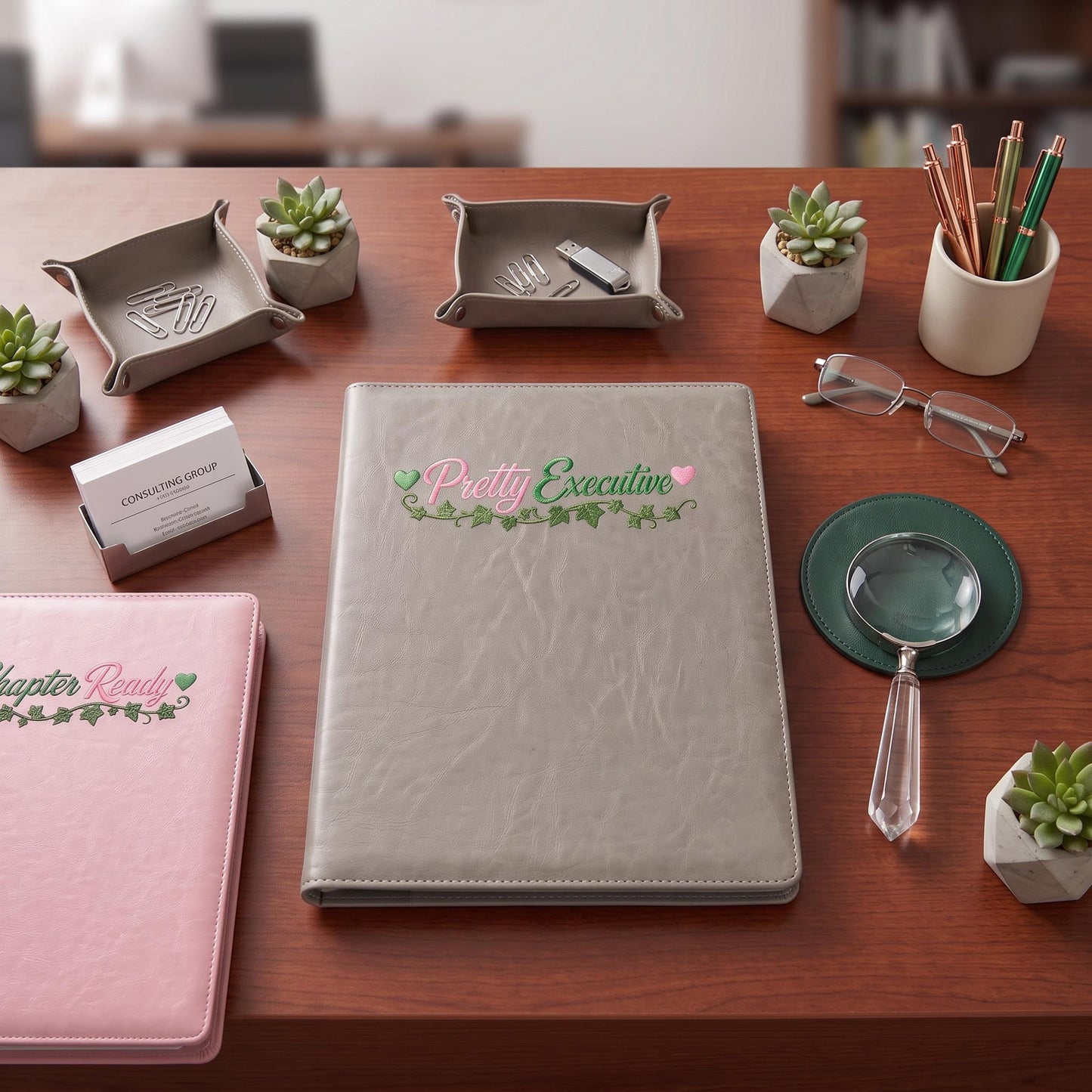 Custom Professional Padfolio | Raised 3D Personalization