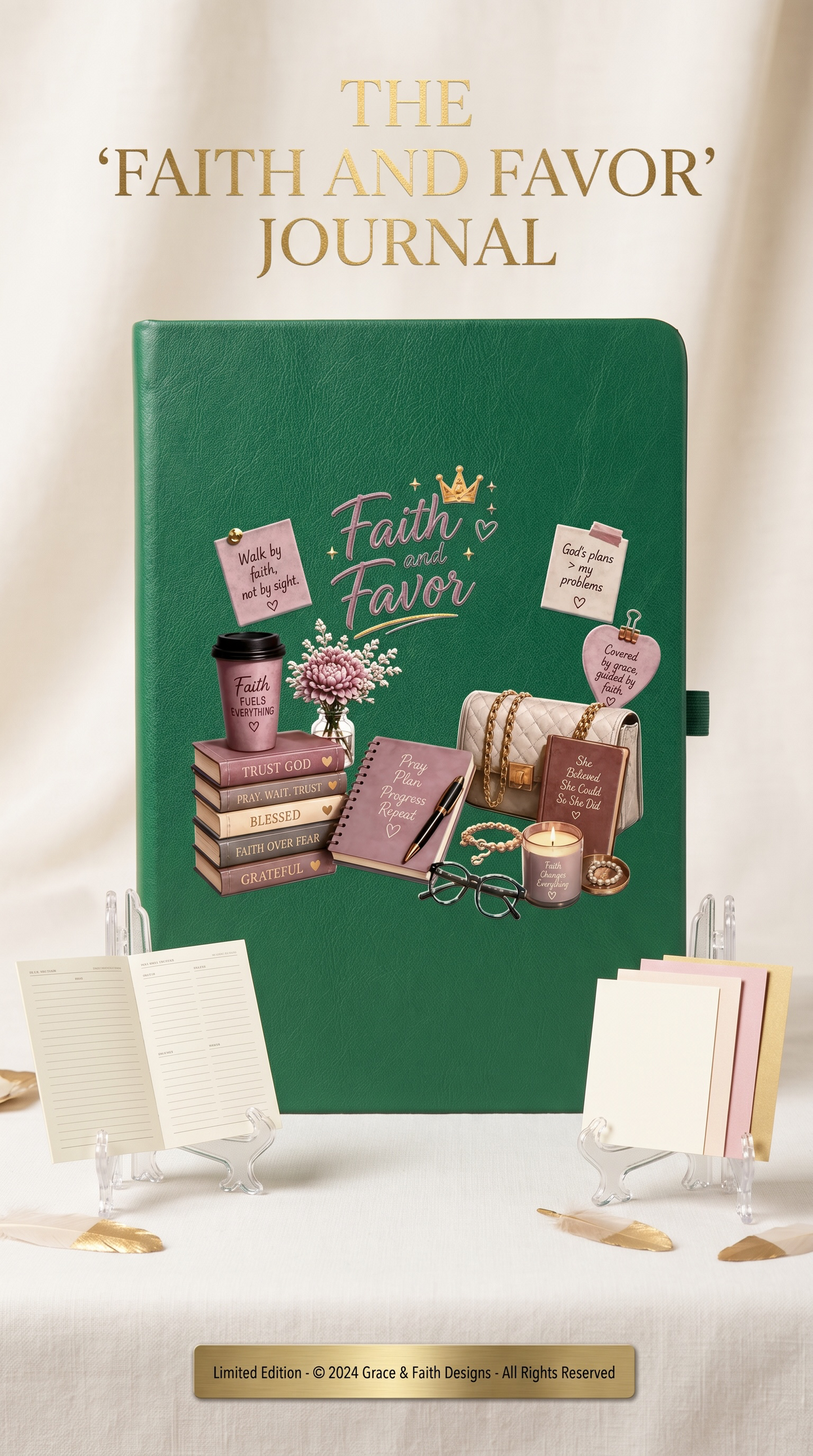 Faith and Favor Journal | Faith-Based Gift for Women