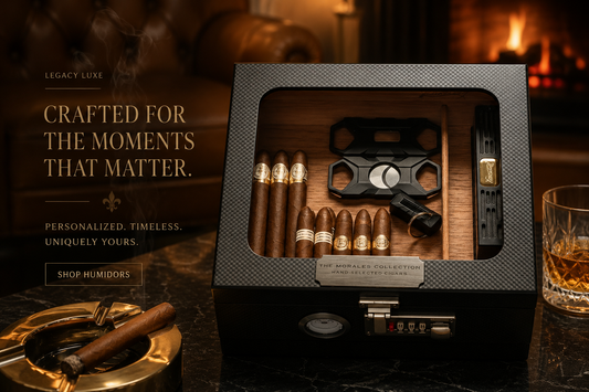 Legacy Luxe Personalized Executive Humidor