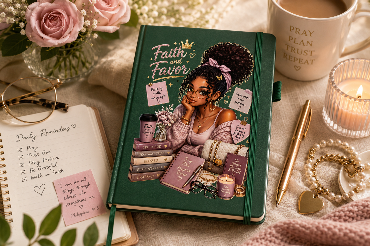 Faith and Favor Journal | Faith-Based Gift for Women