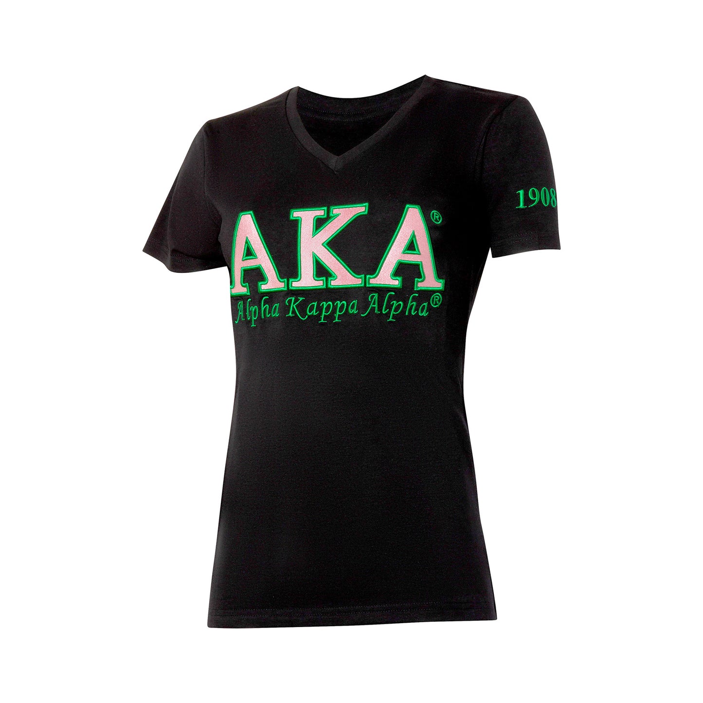 Pre-Sale Luxury Alpha Kappa Alpha Embroidered Tee