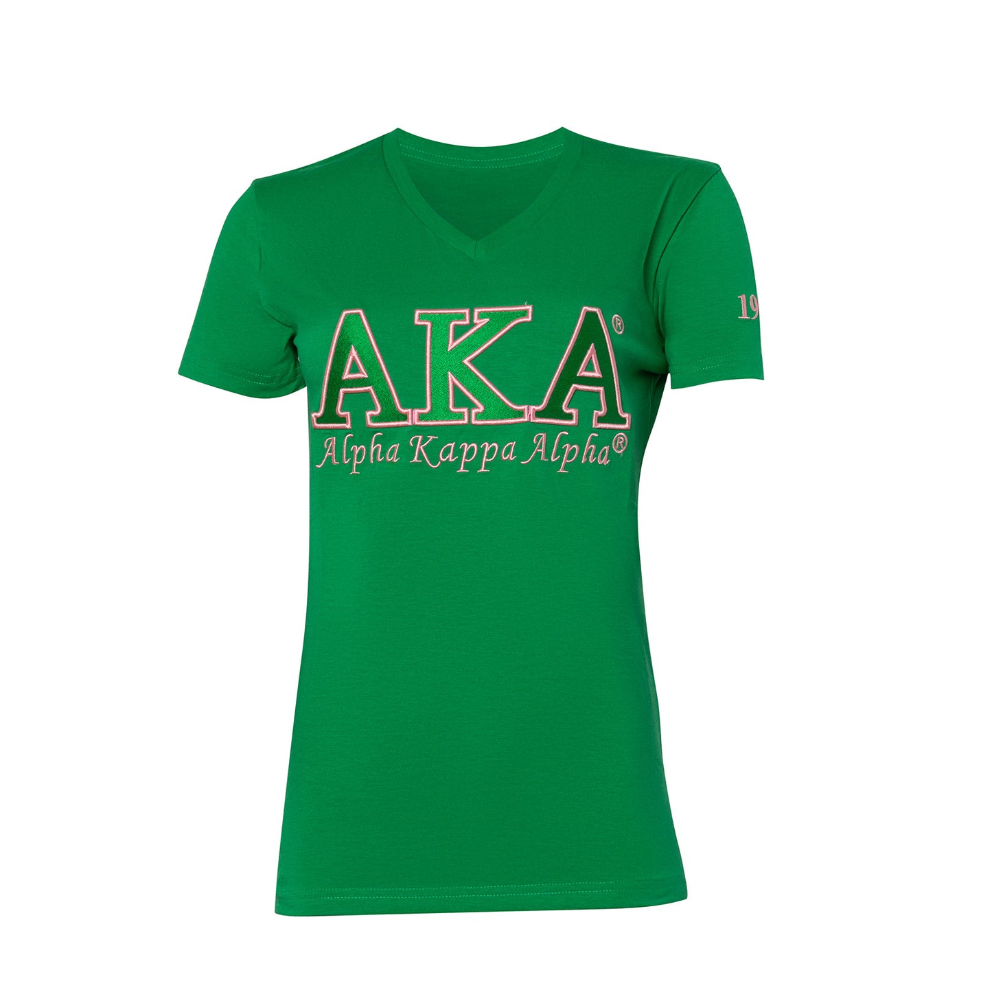 Pre-Sale Luxury Alpha Kappa Alpha Embroidered Tee