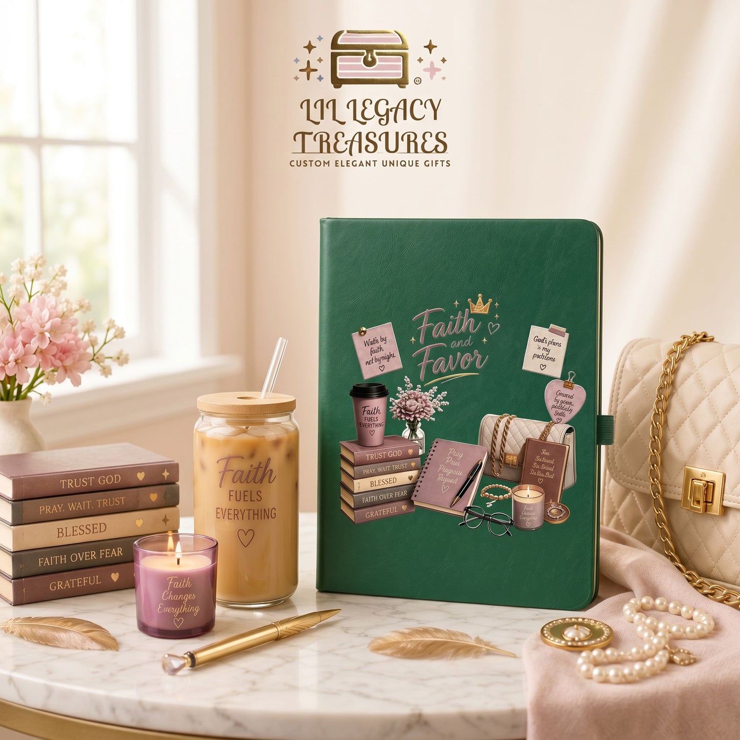 Faith and Favor Journal | Faith-Based Gift for Women